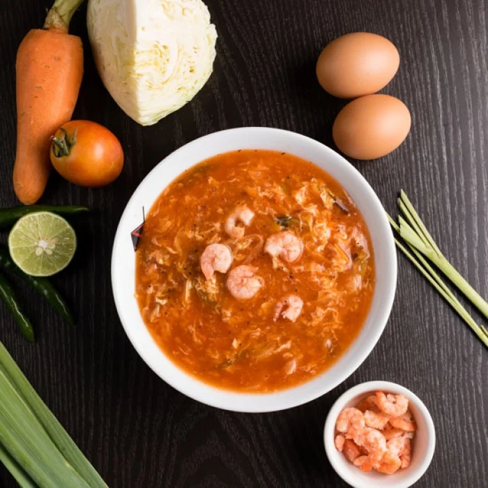Hot & Sour Soup (Prawn)